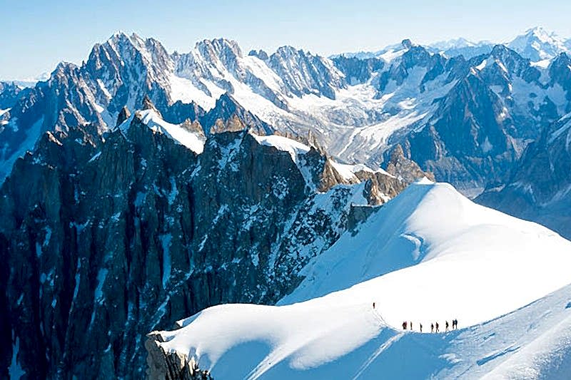 MONT BLANC DAĞI ZİRVE FAALİYETİ